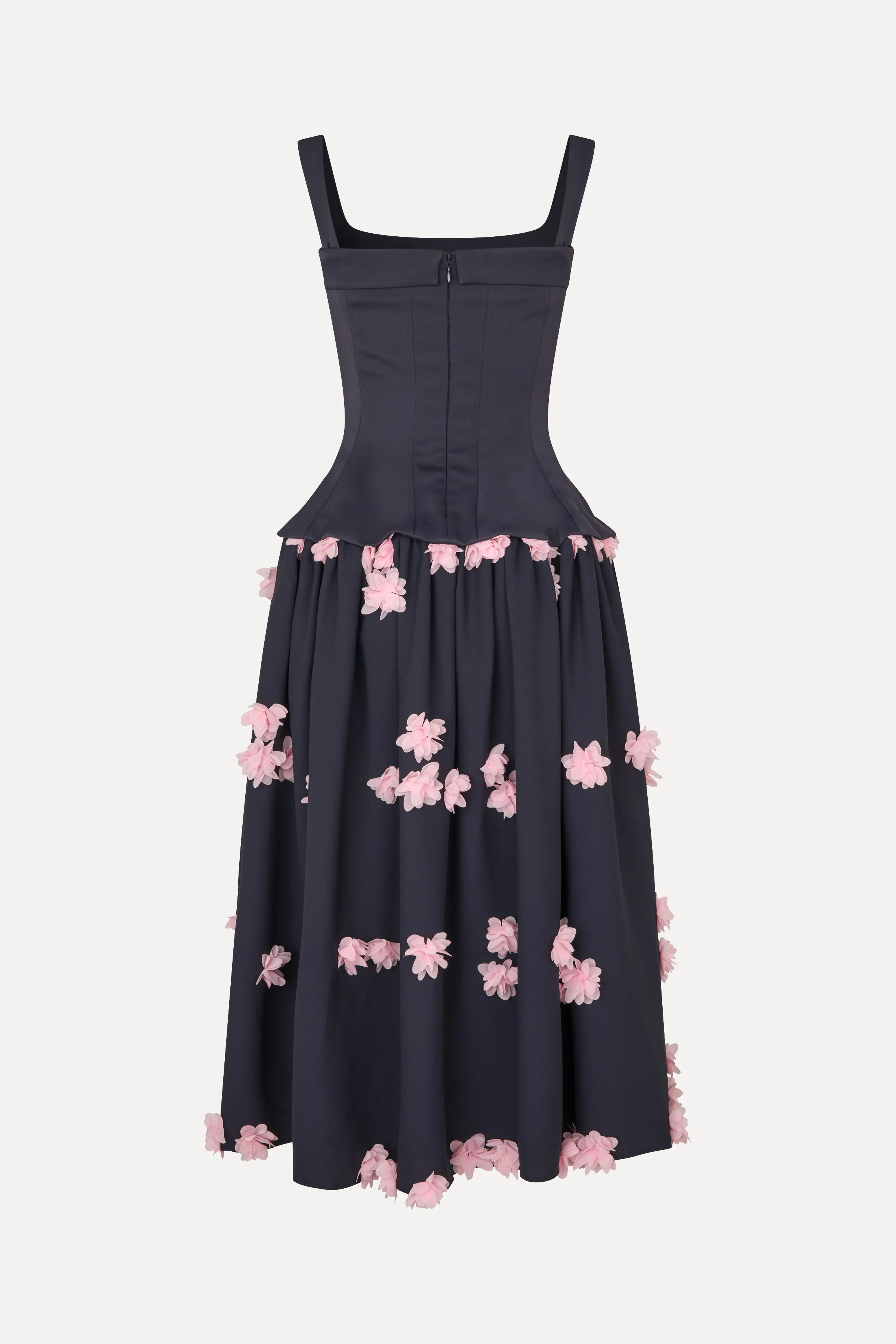 Corset Long Dress - Pink Petunia - Image 4