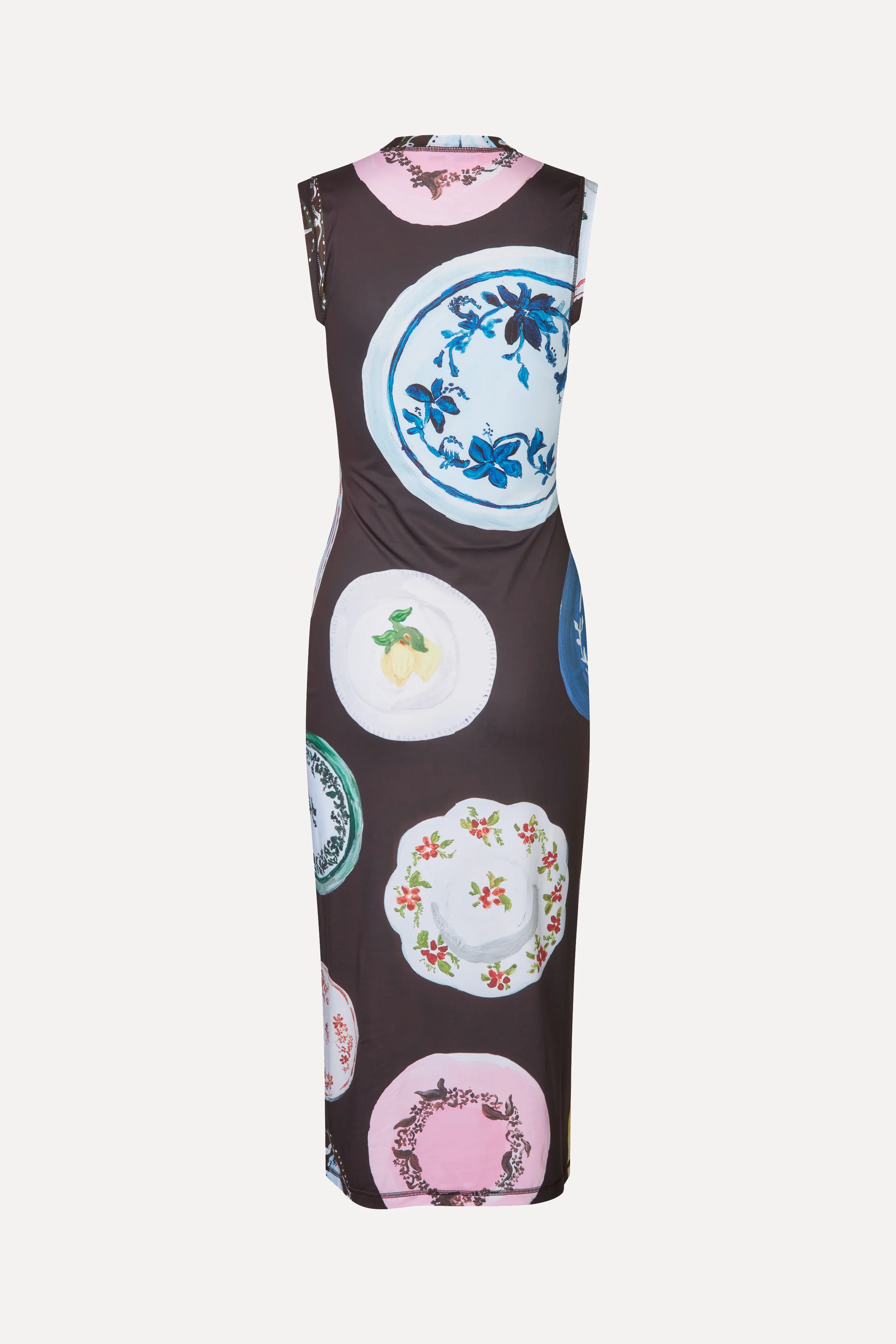 Elastic Tank Crewneck Dress - The Platera - Image 4