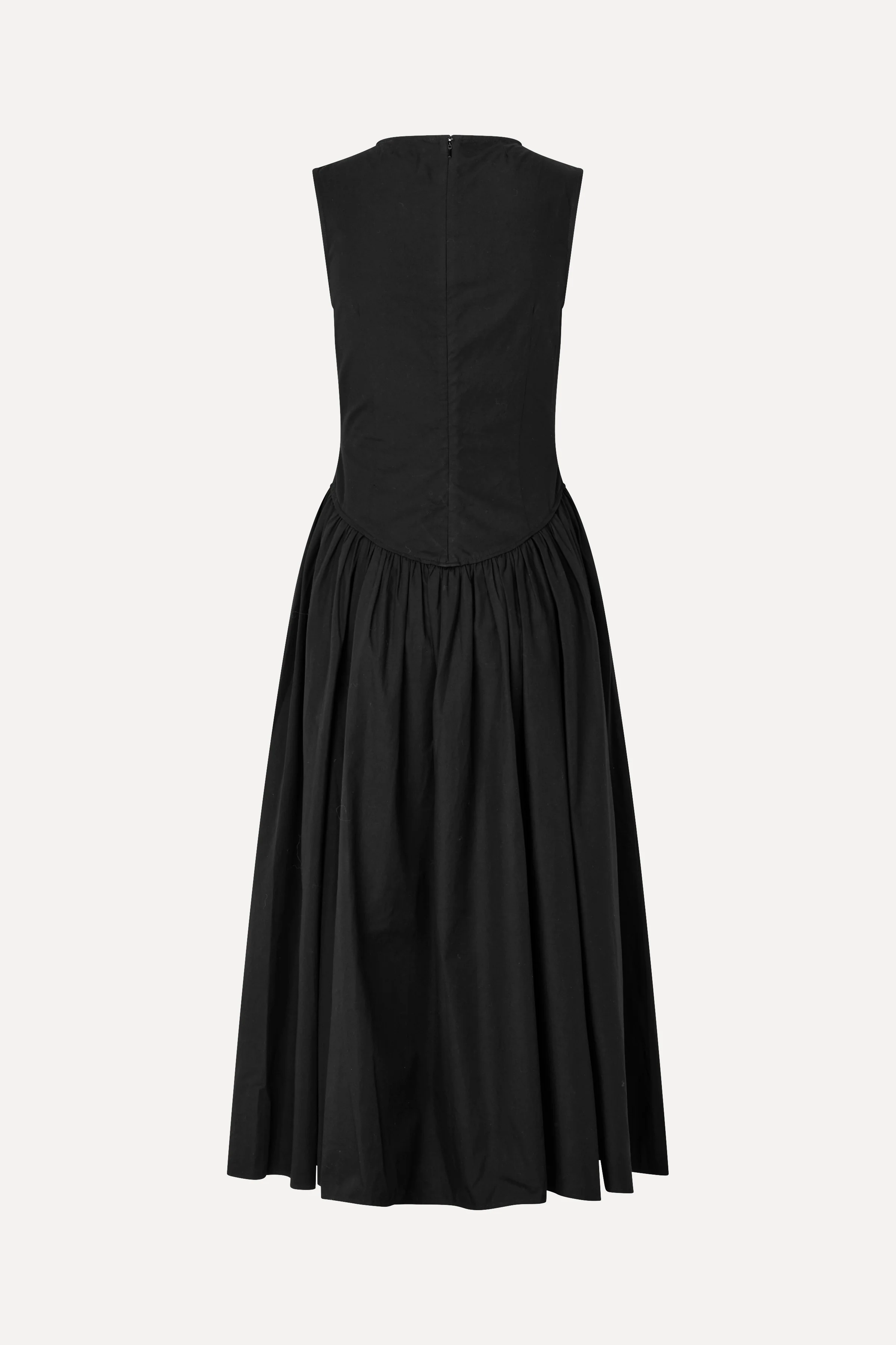 Embroidered Midi Dress - Broderie Anglaise - Image 3