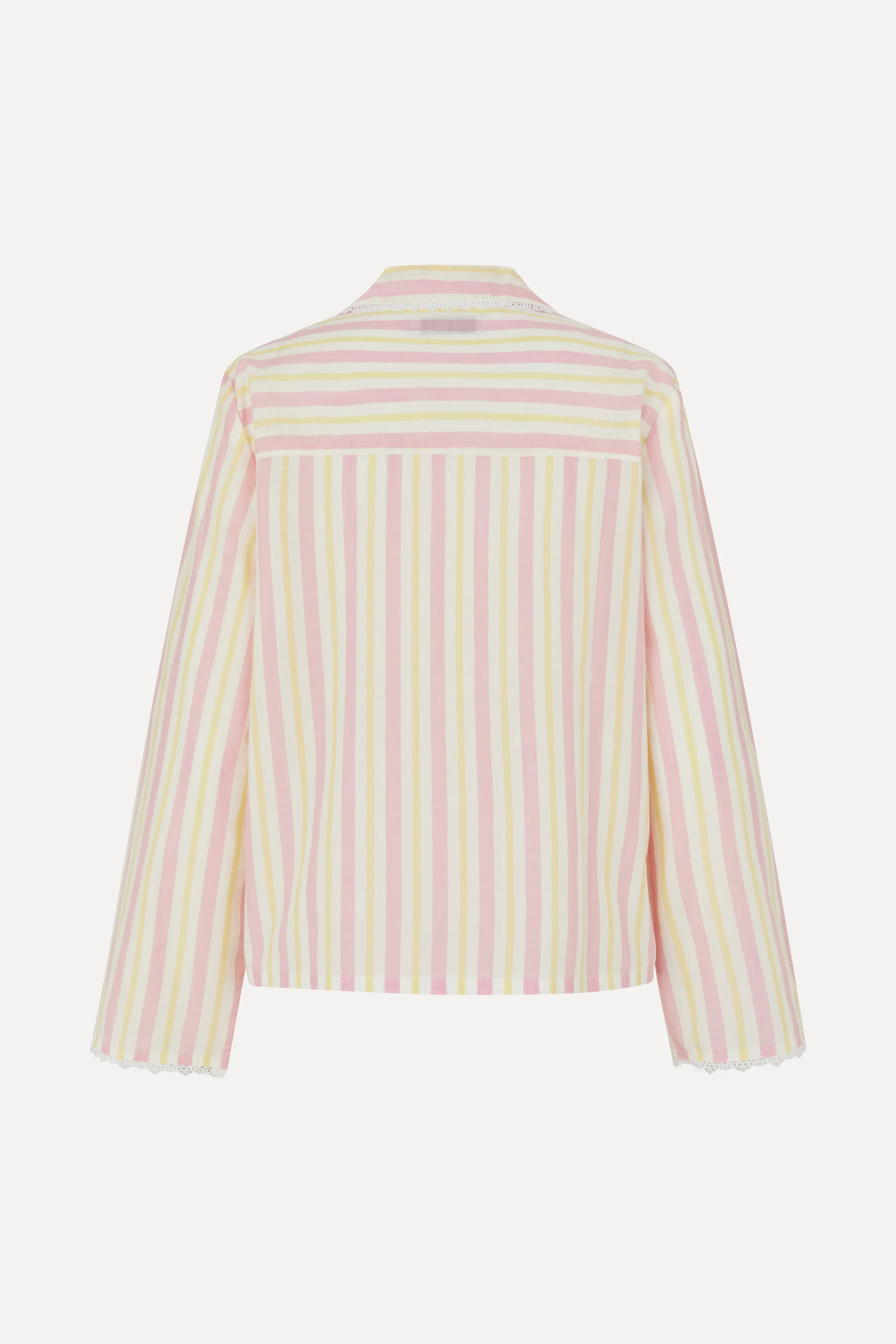 Striped Pyjamas - Lemon & Rose Stripes - Image 4