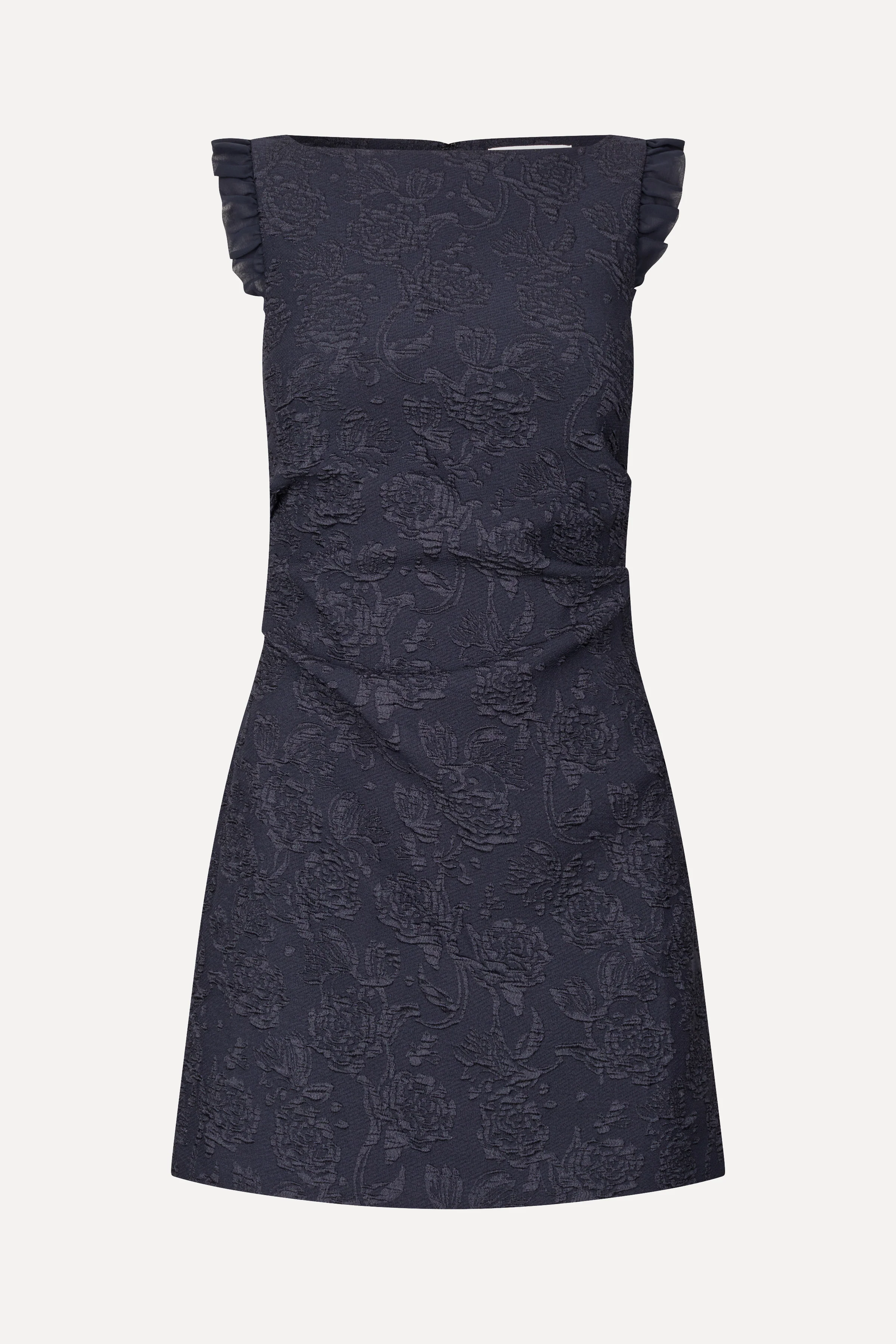 Tuck Mini Dress - Garden Relief - Image 3