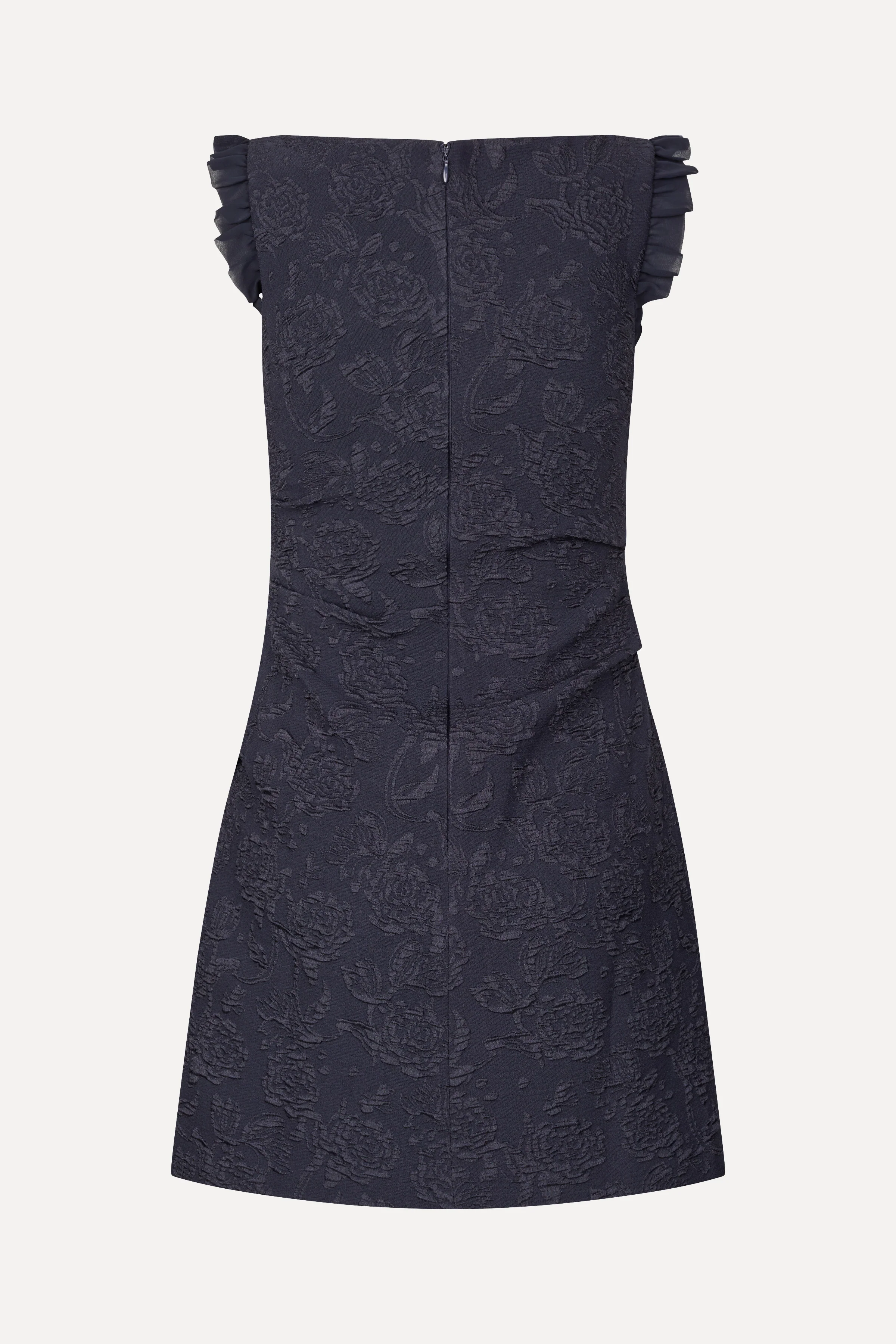 Tuck Mini Dress - Garden Relief - Image 4