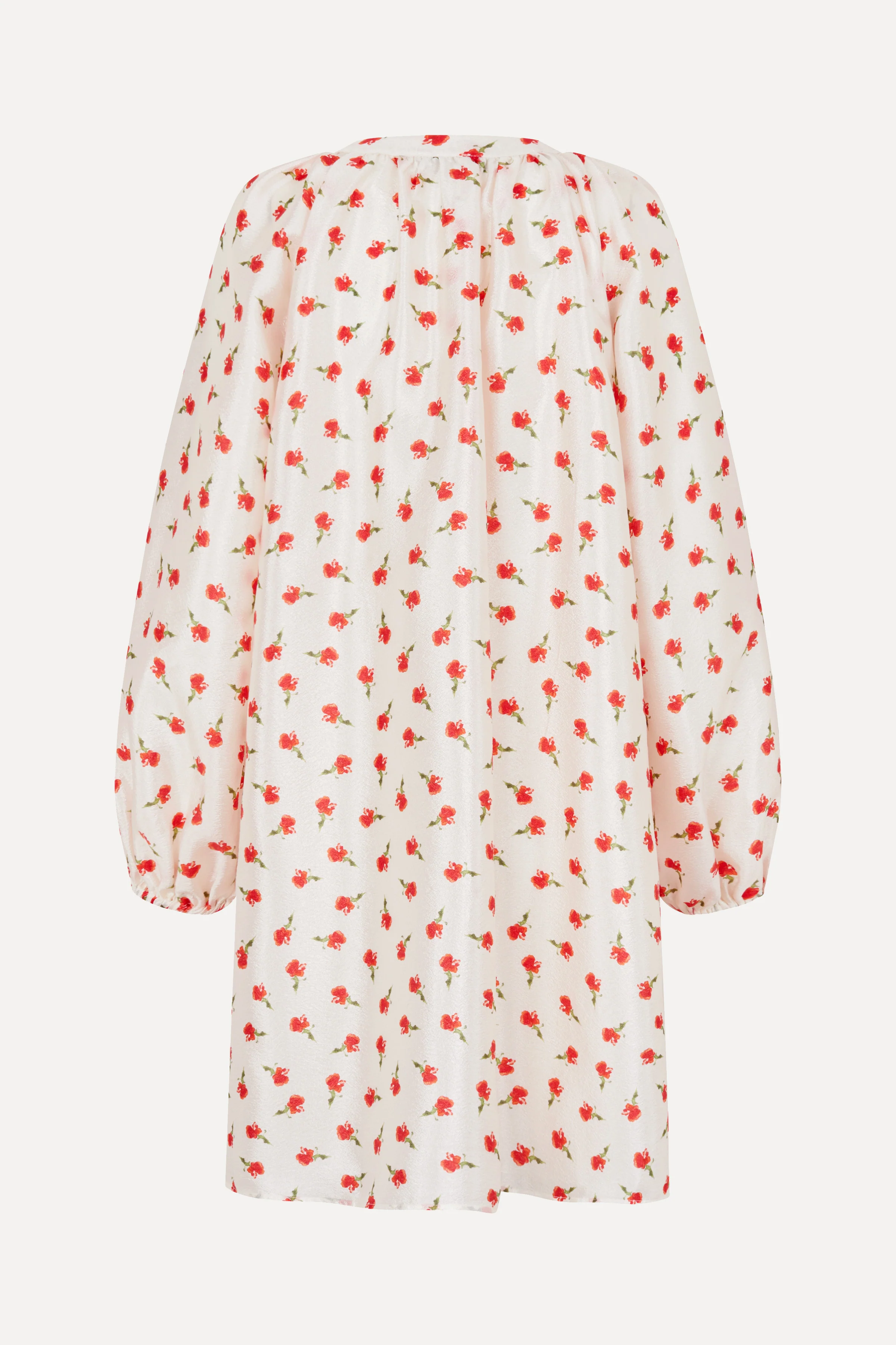 Voluminous Bow Dress - Ditzy Petunia - Image 4